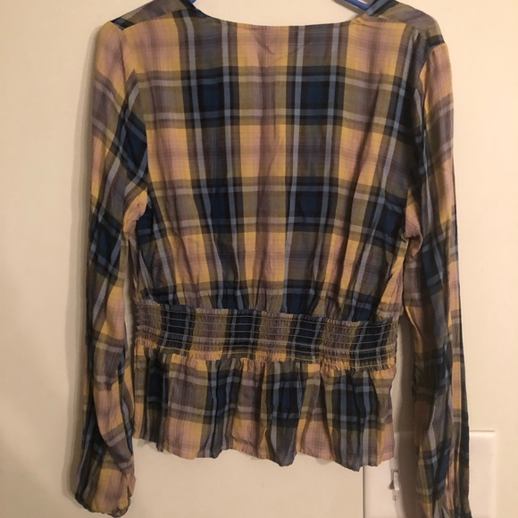 Express plaid blouse - Picture 2 of 2